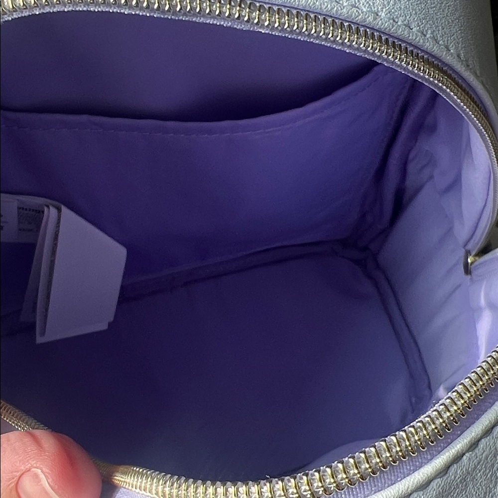 Loungefly Disney Jasmine Floral Mini Backpack - Lavender, Teal & Mint - Picture 5 of 5